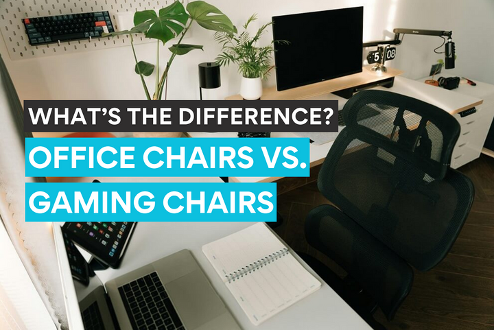 Learn about the difference between office and gaming chairs