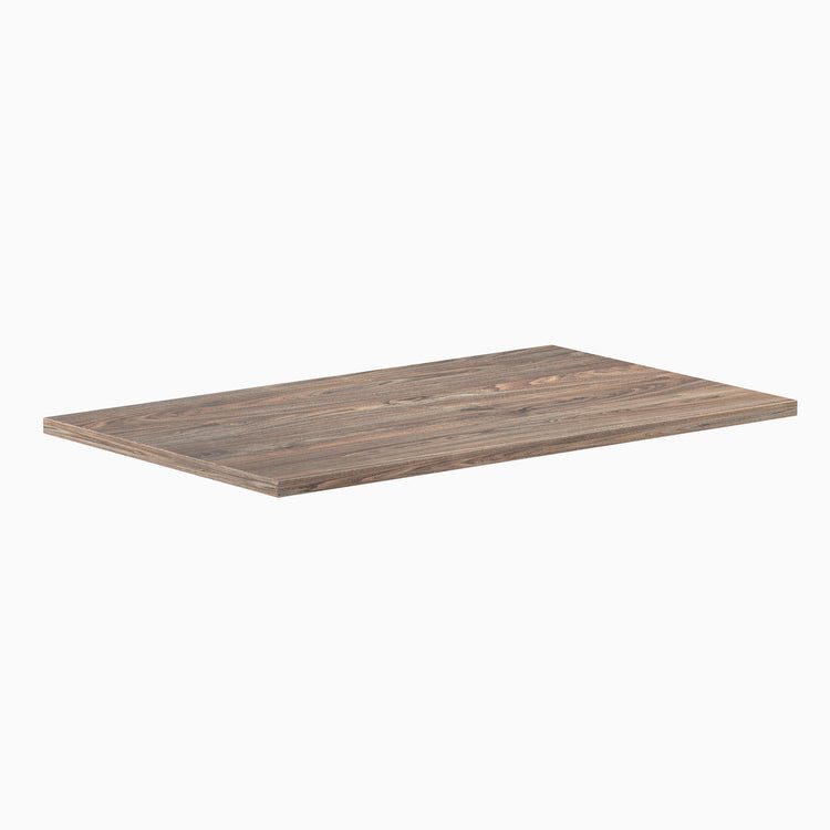 Mini melamine desktop - 40" natural walnut desktop