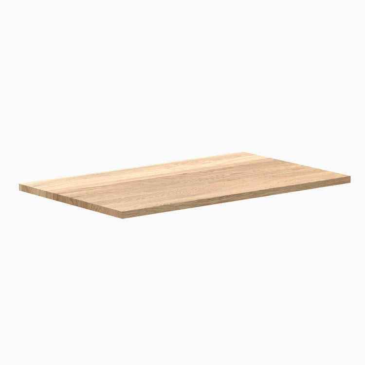 Mini hardwood desktop - White Oak - 40" desktop