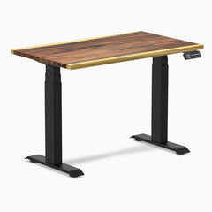Desky Dual Mini Hardwood Sit Stand Desk-Desky Canada