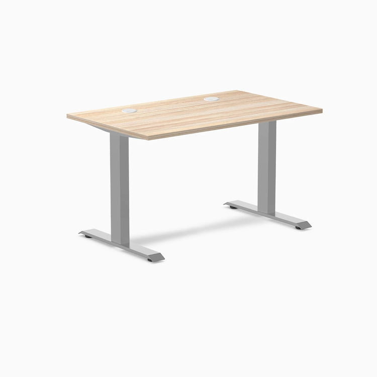 Desky Zero Scalloped Laminate Office Desk