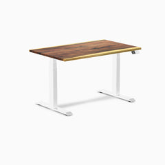 Desky Dual Hardwood Sit Stand Desk-Desky Canada