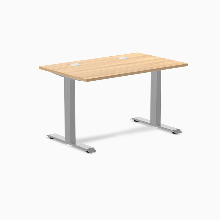 Desky Zero Scalloped Laminate Office Desk