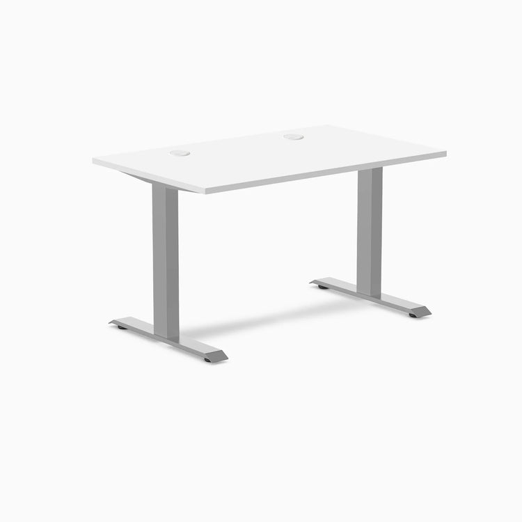 Desky Zero Scalloped Laminate Office Desk