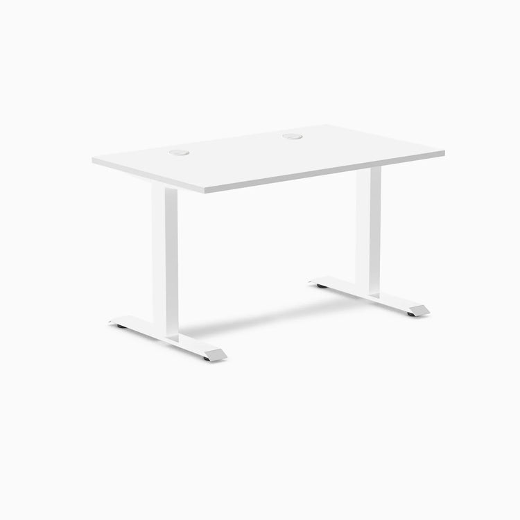 Desky Zero Scalloped Laminate Office Desk