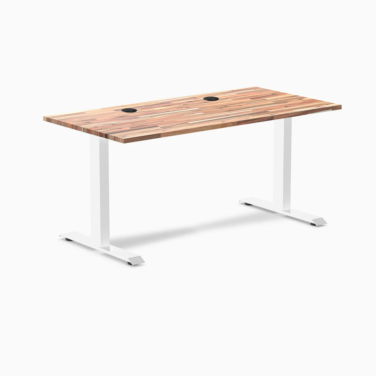 Bureau de bureau Desky Zero en bois tendre