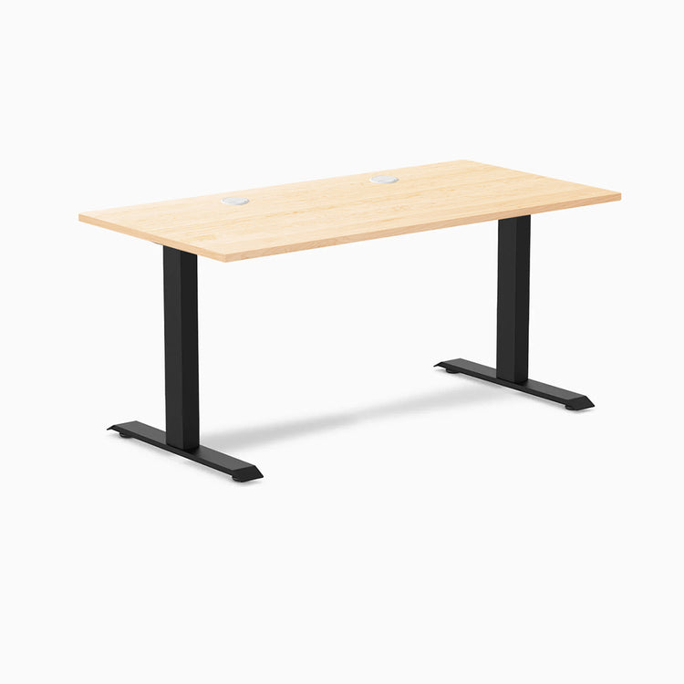 Bureau de bureau en bois dur Desky Zero