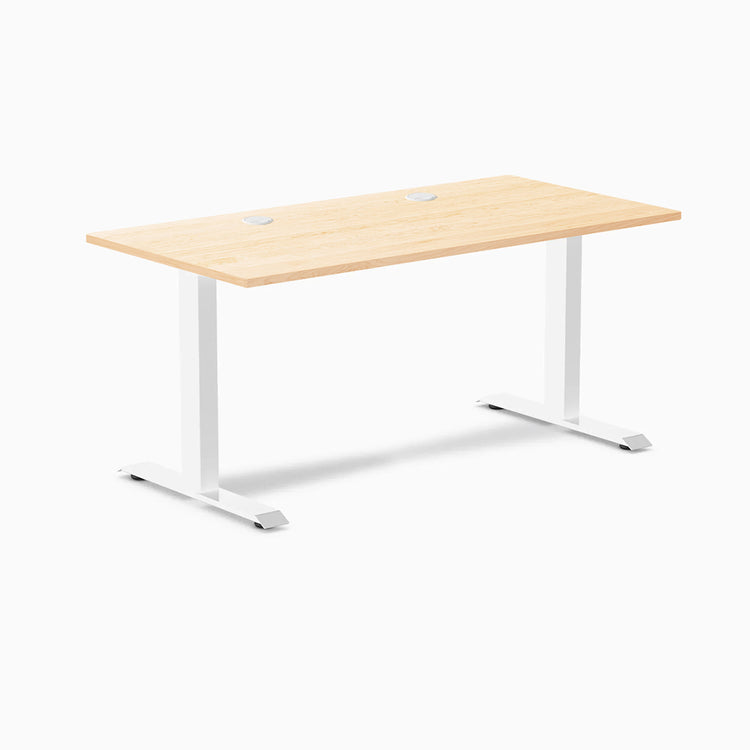 Bureau de bureau en bois dur Desky Zero