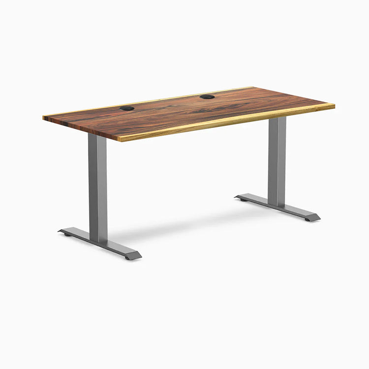 Bureau de bureau en bois dur Desky Zero
