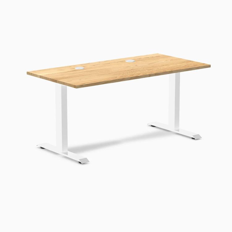 Bureau de bureau en bois dur Desky Zero