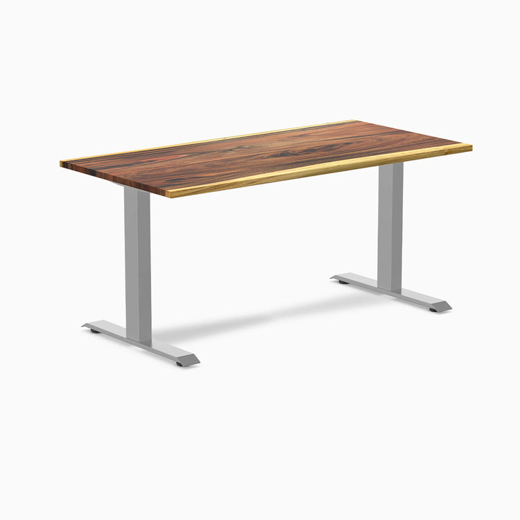 Bureau de bureau en bois dur Desky Zero