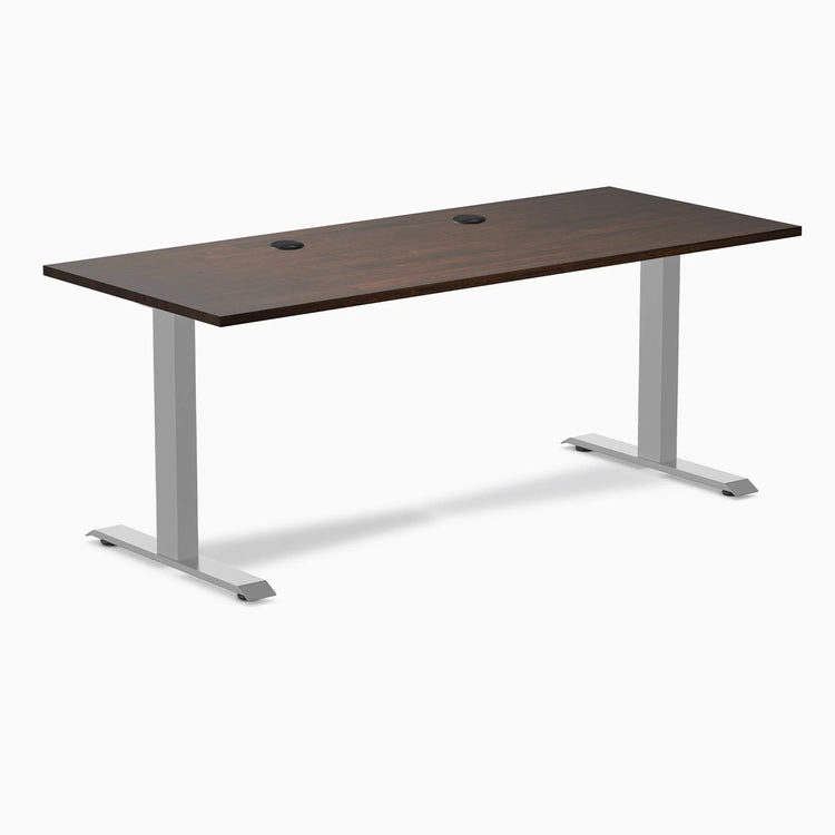Bureau de bureau en bois d'hévéa Desky Zero