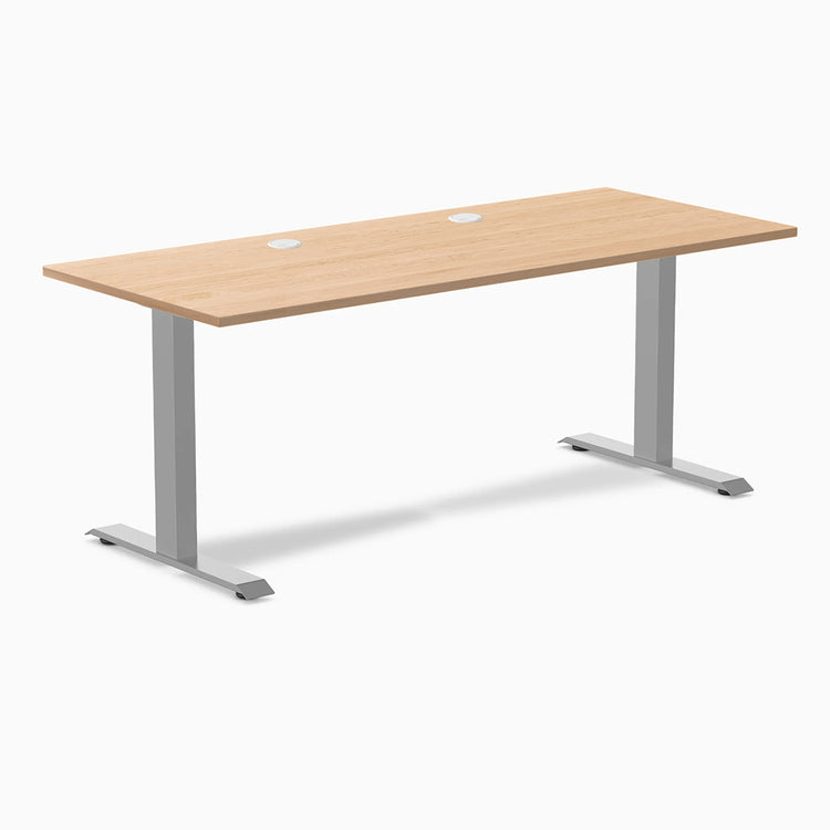 Bureau de bureau en bois dur Desky Zero