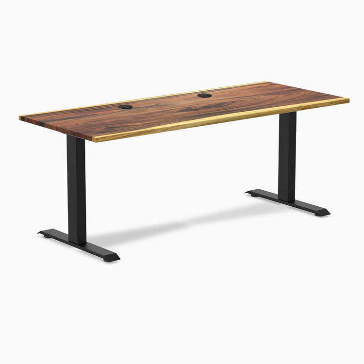 Bureau de bureau en bois dur Desky Zero