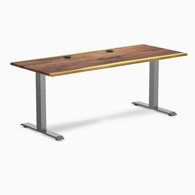 Bureau de bureau en bois dur Desky Zero