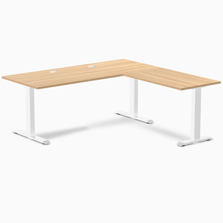 Desky Zero Laminate L-Shape Office Desk