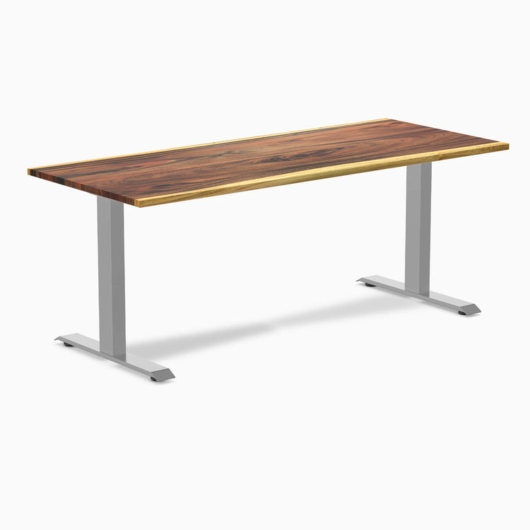 Bureau de bureau en bois dur Desky Zero