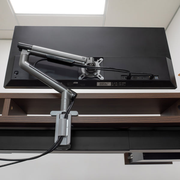 Desky Single Slim Aluminium Monitor Arm detail view 7