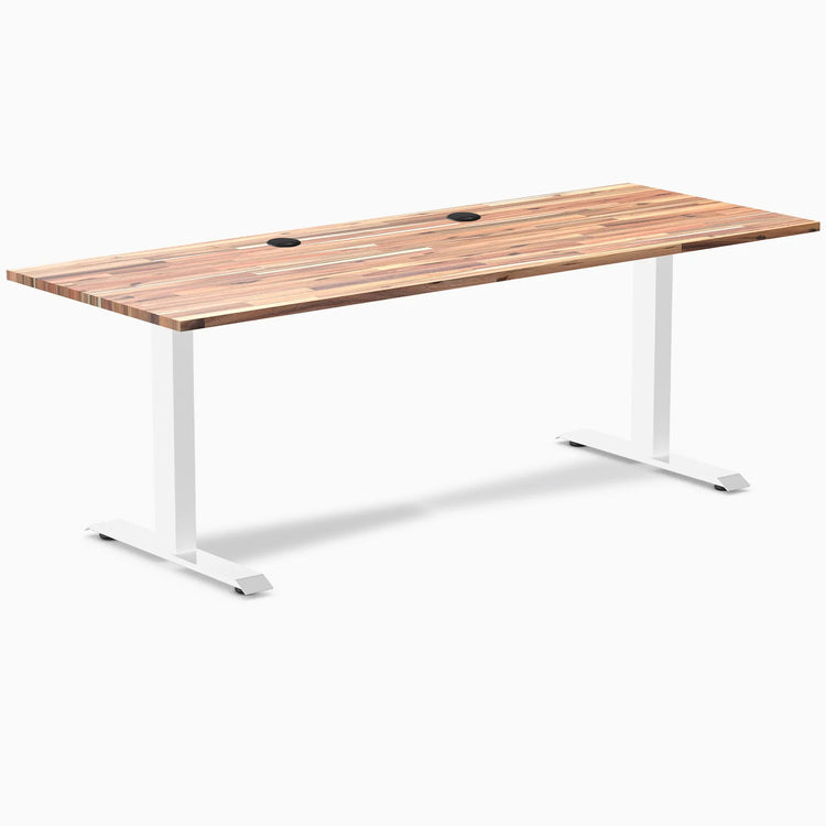 Bureau de bureau Desky Zero en bois tendre