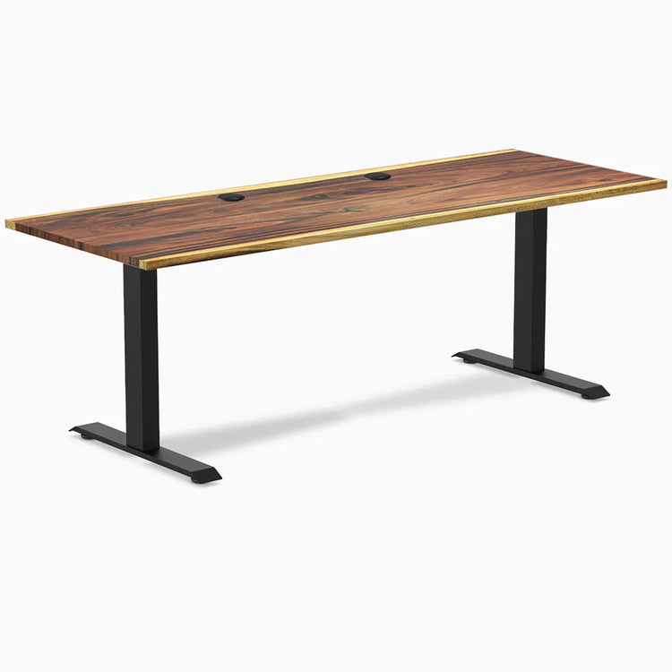 Bureau de bureau en bois dur Desky Zero