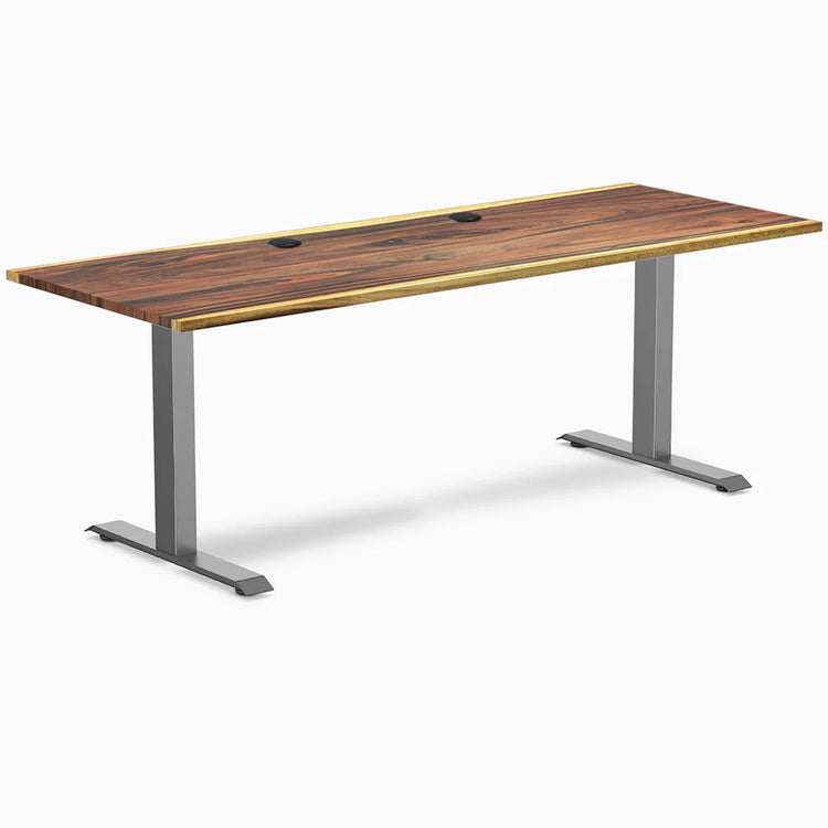 Bureau de bureau en bois dur Desky Zero
