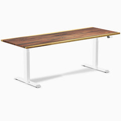 Desky Dual Hardwood Sit Stand Desk-Desky Canada
