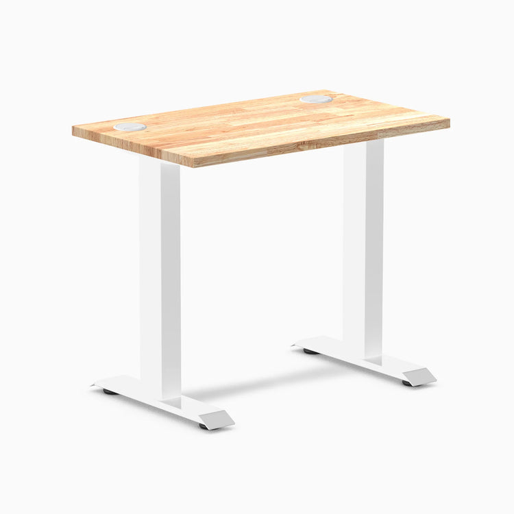 Desky Zero Mini bureau en bois d'hévéa