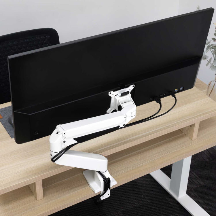 Desky Heavy Duty Single Monitor Arm (24lbs+)