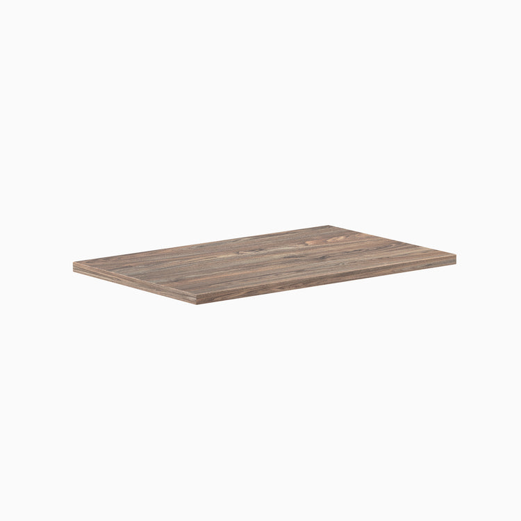 Mini melamine desktop - 32" natural walnut desktop