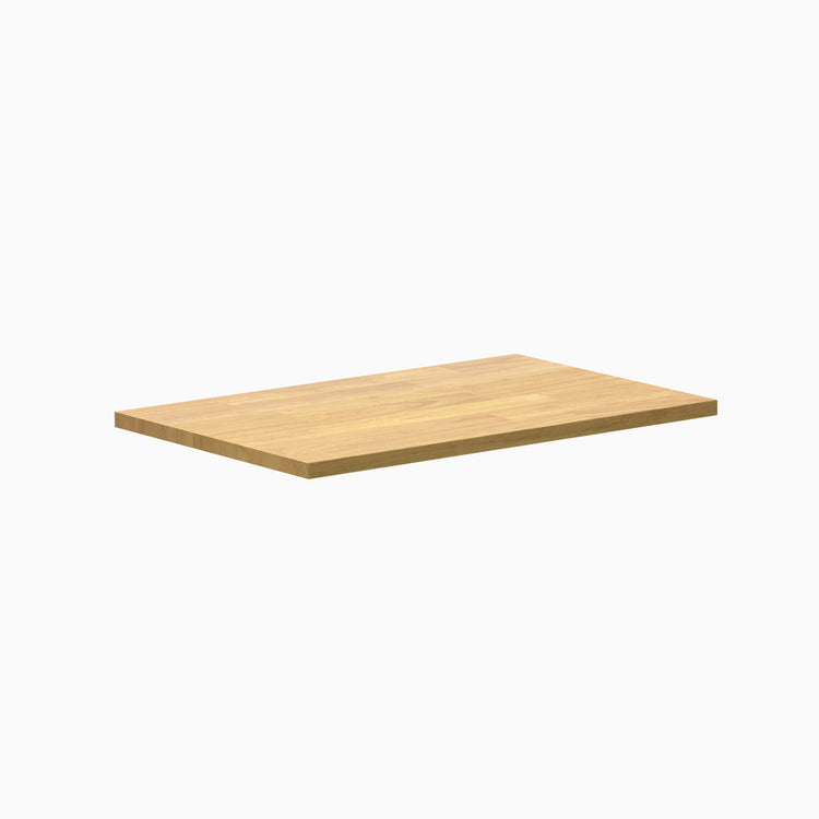 Mini rubberwood desktop - Light Oak - 32" desktop