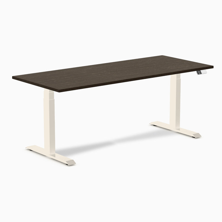 Desky Dual Bamboo Sit Stand Desk