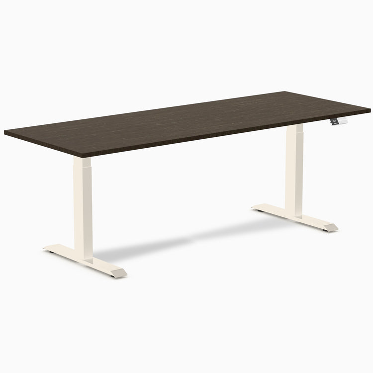 Desky Dual Bamboo Sit Stand Desk