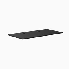 Desky Laminate Desk Tops, Black desktop