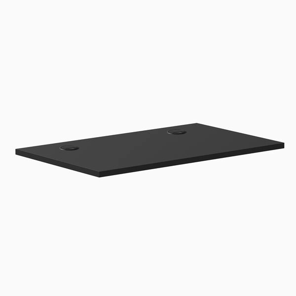 Desky Mini Laminate Desk Tops, Black desktop