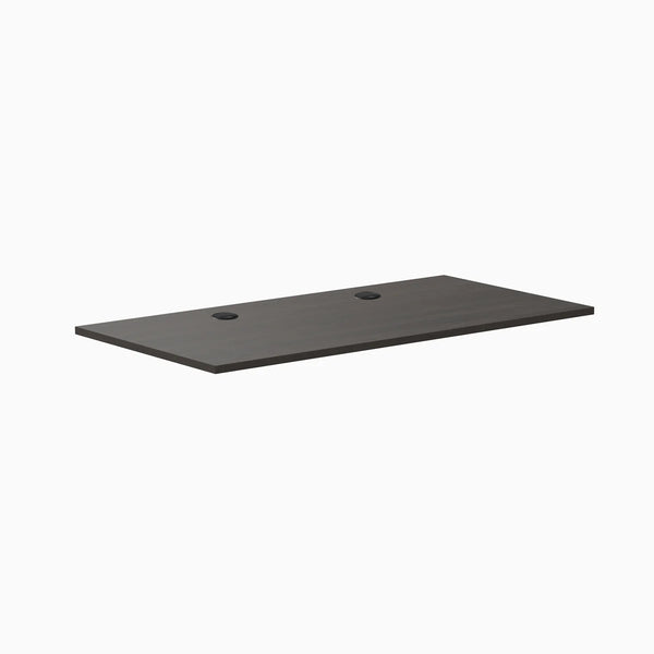 Desky Laminate Desk Tops, Burnished Wood desktop
