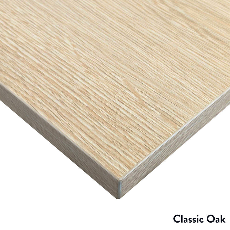 Classic oak melamine desktop corner - Desky