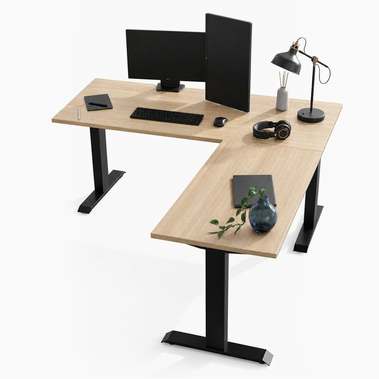 Zero laminate l-shape desk