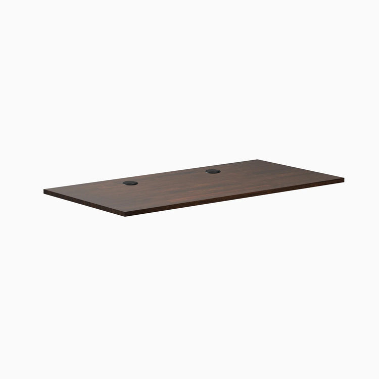 Surface de bureau en bois d'hévéa