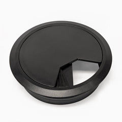 Cable grommet hole with shutters