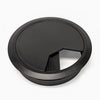 Cable grommet hole with shutters
