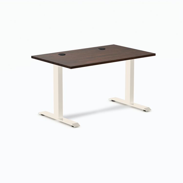 Bureau de bureau en bois d'hévéa Desky Zero
