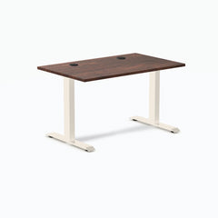 Desky Zero Softwood Office Desk, American Rustic Pine desktop, Wheat frame