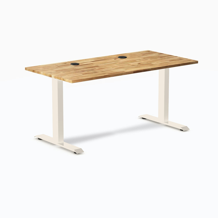Bureau de bureau en bois dur Desky Zero
