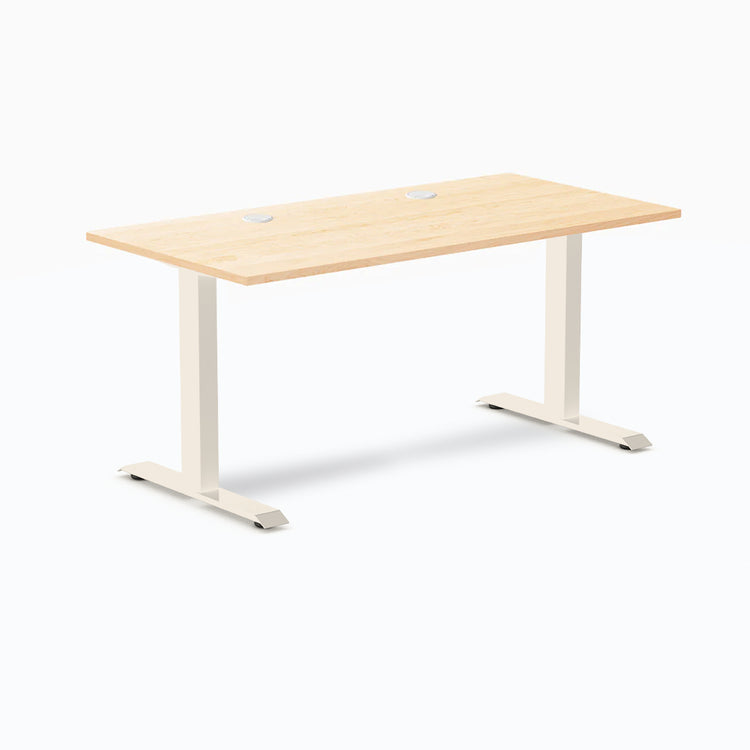 Bureau de bureau en bois dur Desky Zero
