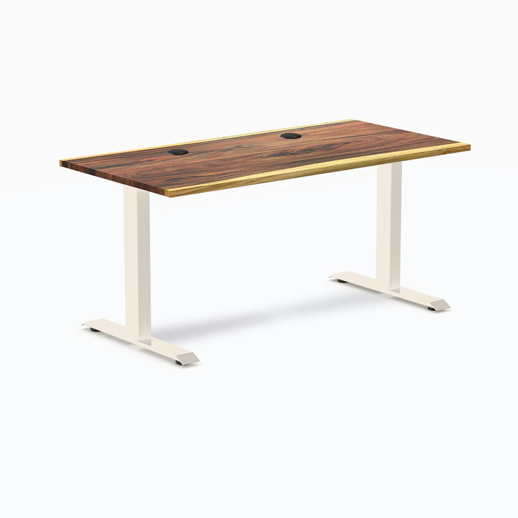 Bureau de bureau en bois dur Desky Zero