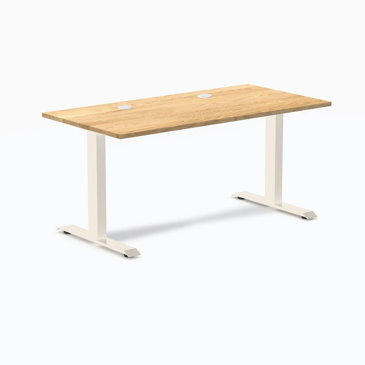 Bureau de bureau en bois dur Desky Zero