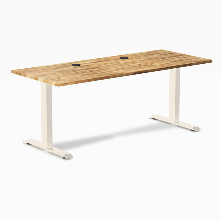 Bureau de bureau en bois dur Desky Zero