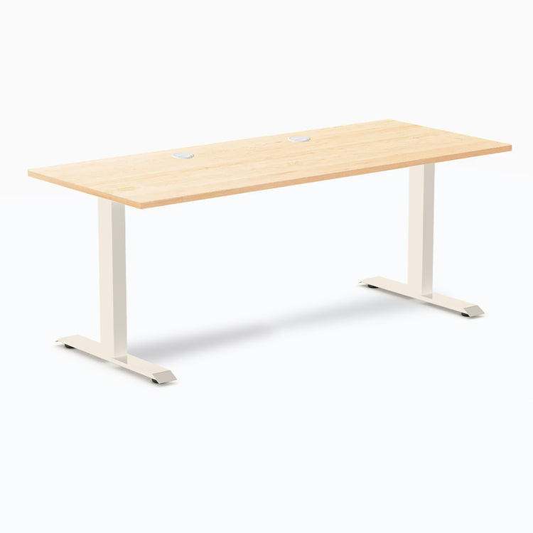 Bureau de bureau en bois dur Desky Zero