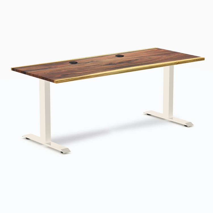Bureau de bureau en bois dur Desky Zero