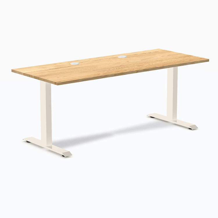 Bureau de bureau en bois dur Desky Zero